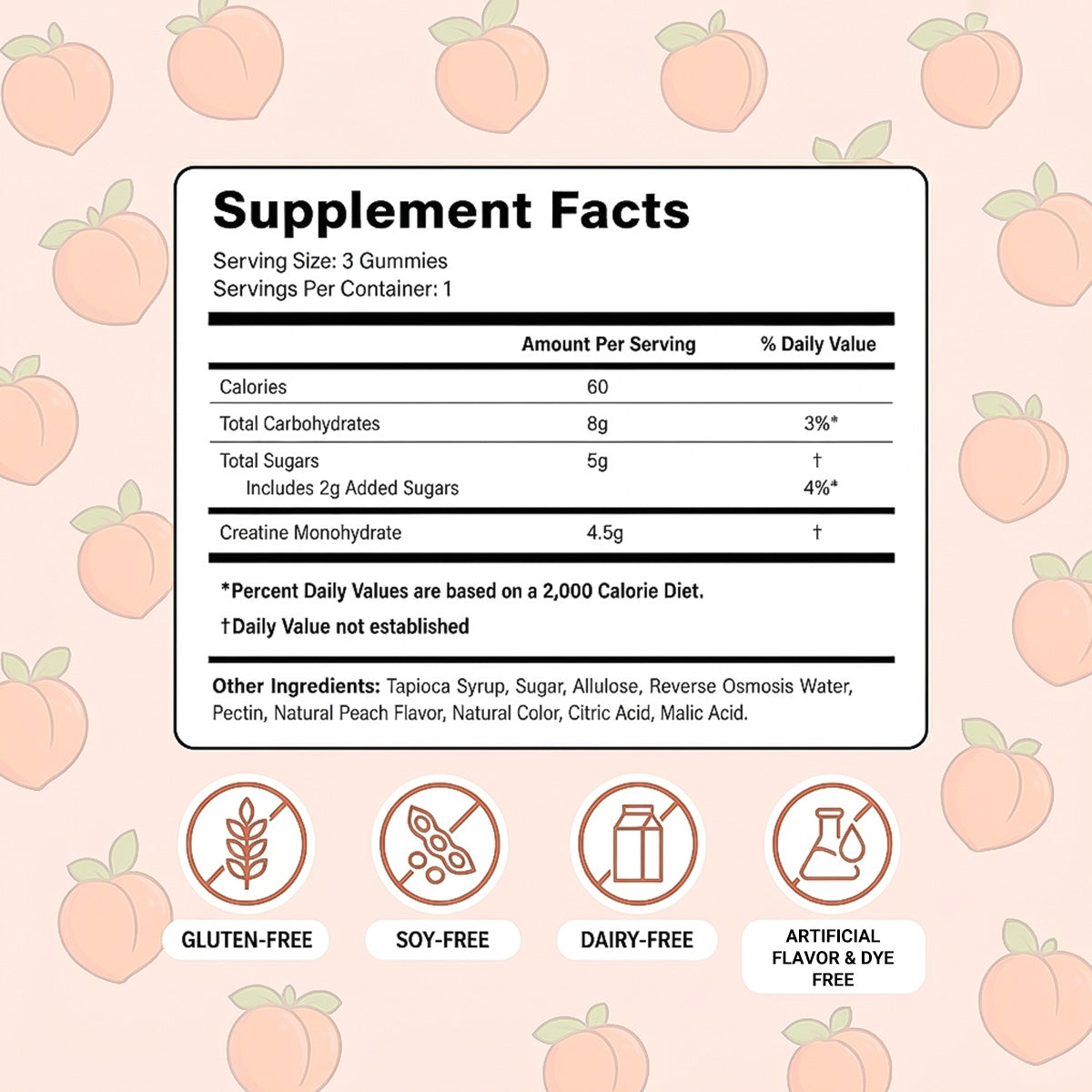 Creatine Monohydrate Gummies