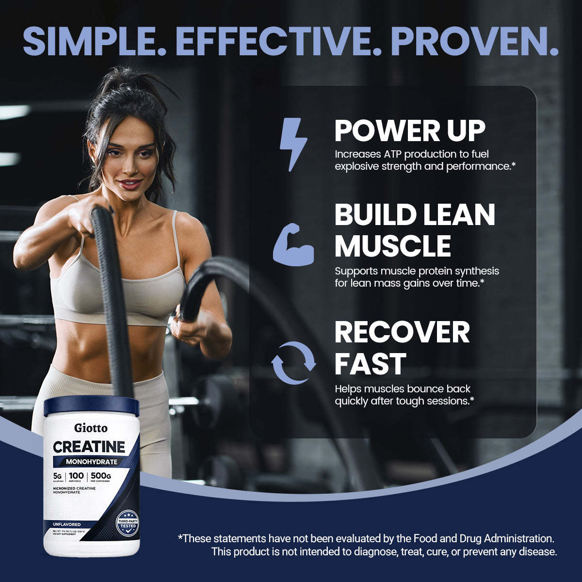 Creatine Monohydrate Powder
